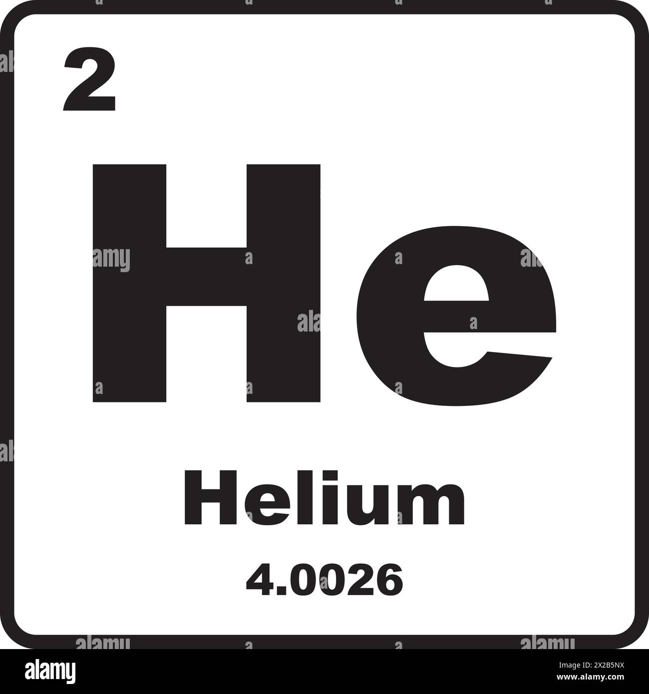 Helium element icon, vector illustration symbol design Stock Vector ...