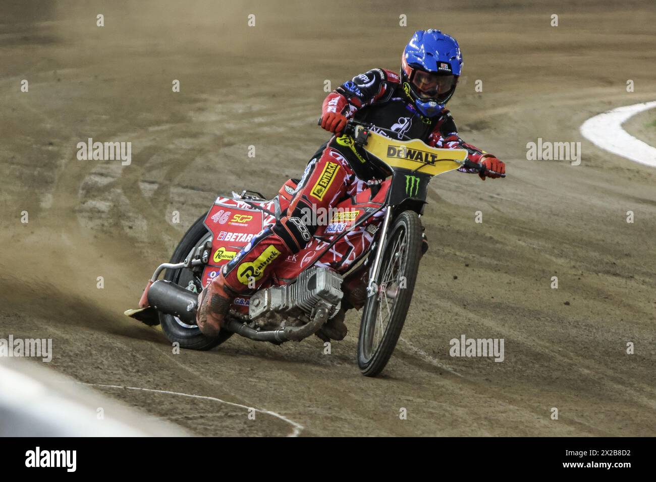 09.30.2023 Torun, Poland, 2023 DeWalt FIM Speedway Grand Prix of Poland - Torun op: Max Fricke Stock Photo