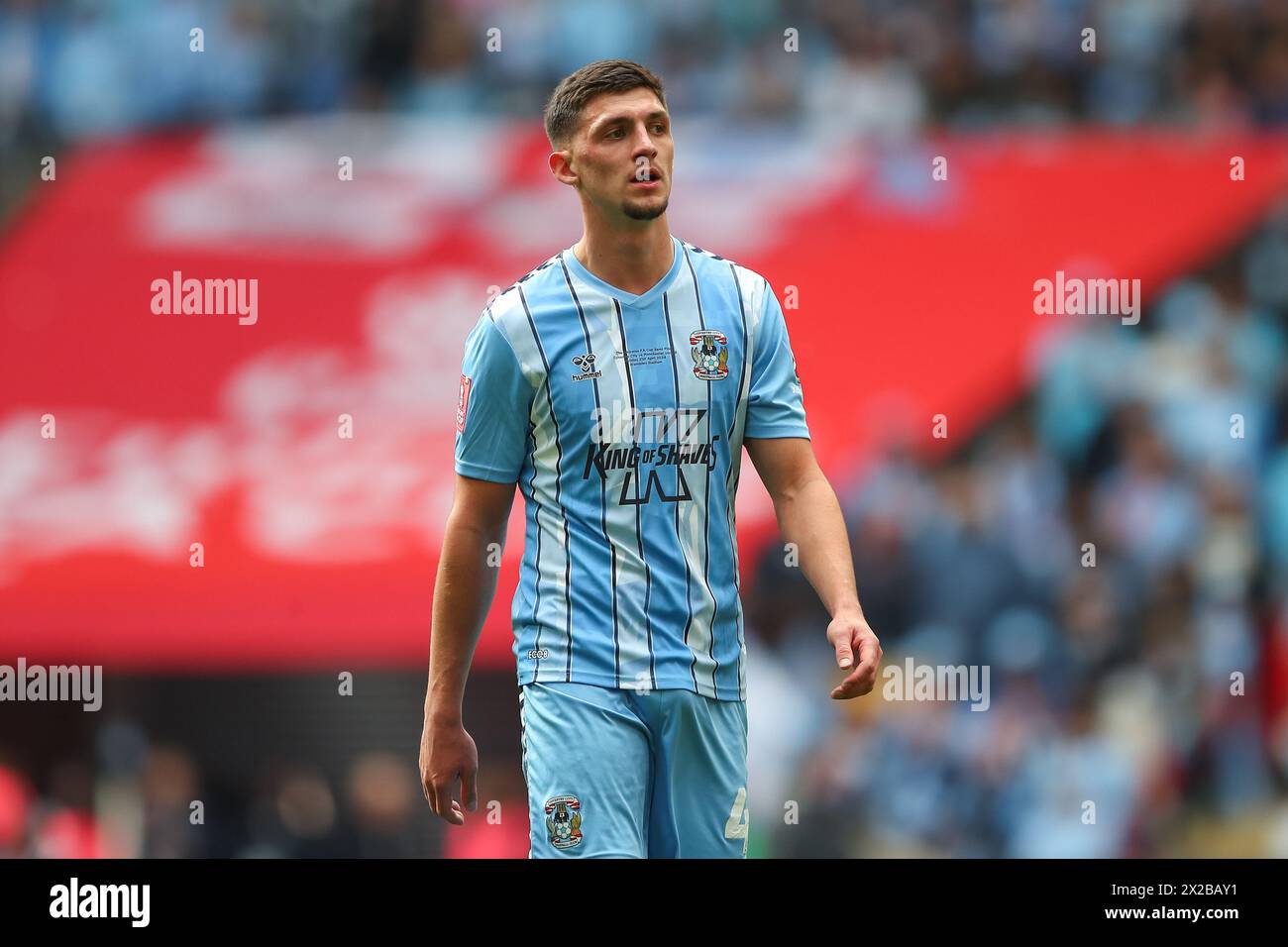 Bobby Thomas of Coventry City, during the Emirates FA Cup SemiFinal