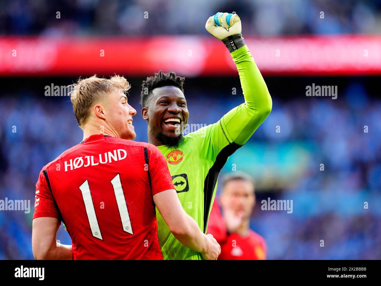 Rasmus hojlund onana hires stock photography and images Alamy