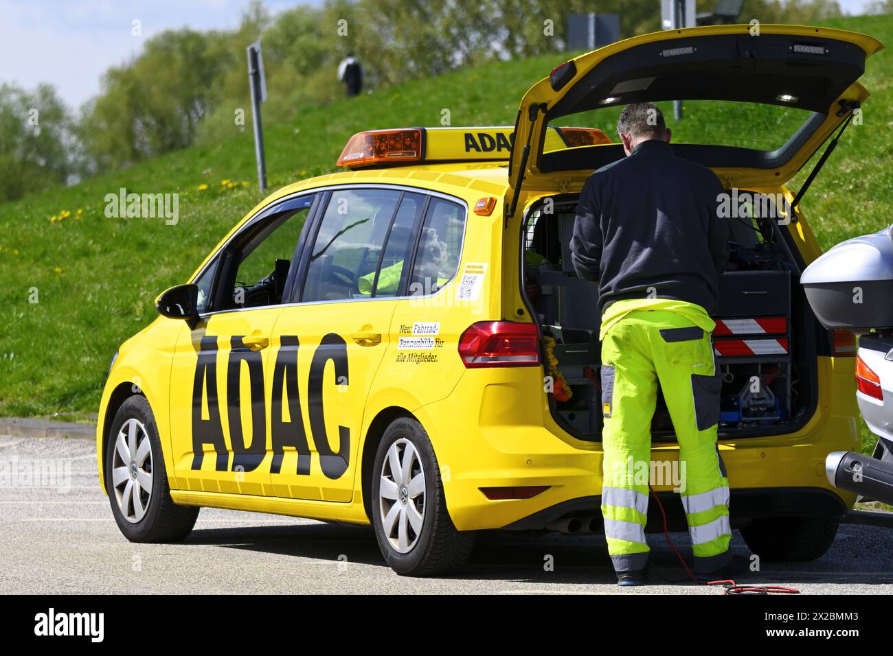 ADAC Emergency Vehicle Stock Photo