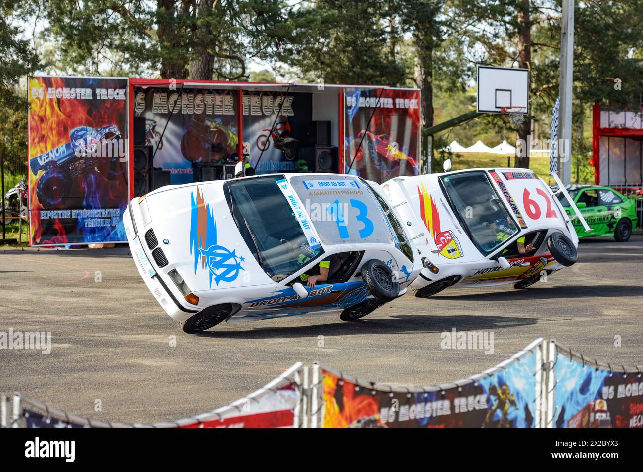 Fontainebleau - France - 13th april 2024: view of a spectacular car ...