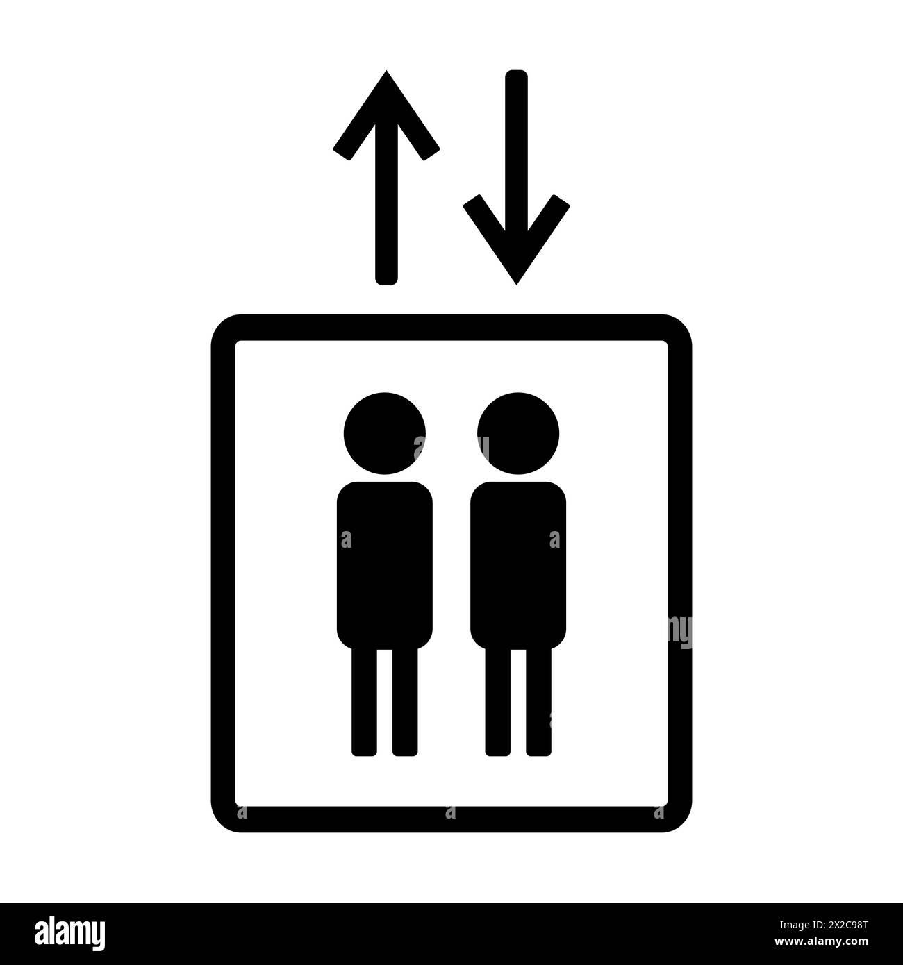 Elevator up down vintage hires stock photography and images Alamy