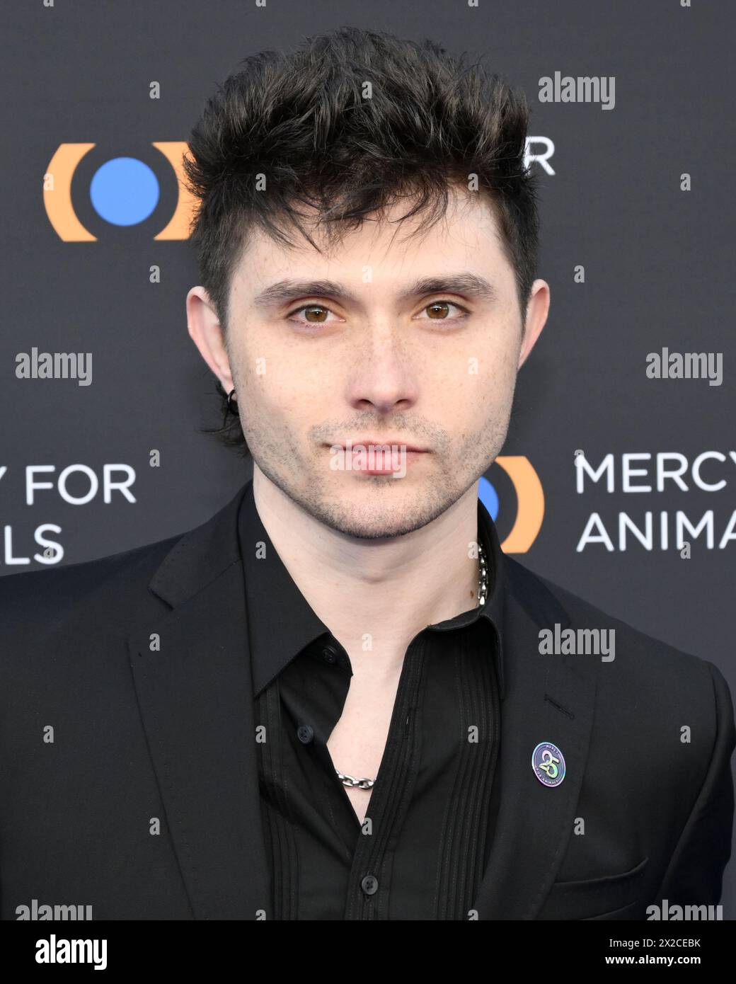 April 20, 2024, Los Angeles, California, U.S.: 20 April 2024 - Los Angeles, California - Mateus Ward. 25th Mercy for Animals Gala Celebration at Rolling Greens. (Credit Image: © Billy Bennight/ZUMA Press Wire) EDITORIAL USAGE ONLY! Not for Commercial USAGE! Stock Photo