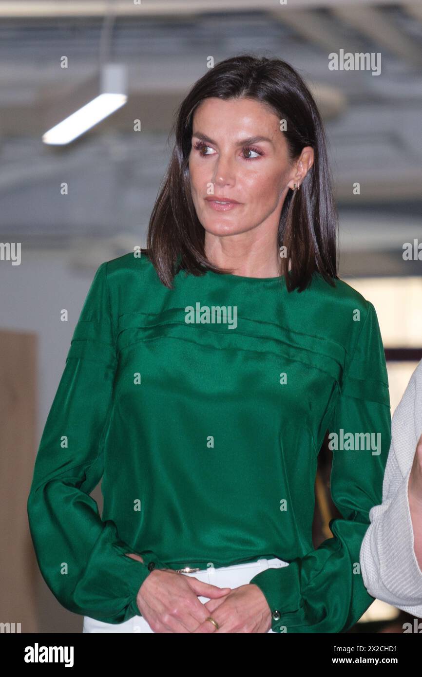 Queen Letizia Of Spain Attends The DISCAPNET Awards For Accessible Technologies In Madrid Featuring: Queen Letizia Of Spain Where: Madrid, Spain When: 21 Mar 2024 Credit: Oscar Gonzalez/WENN Stock Photo