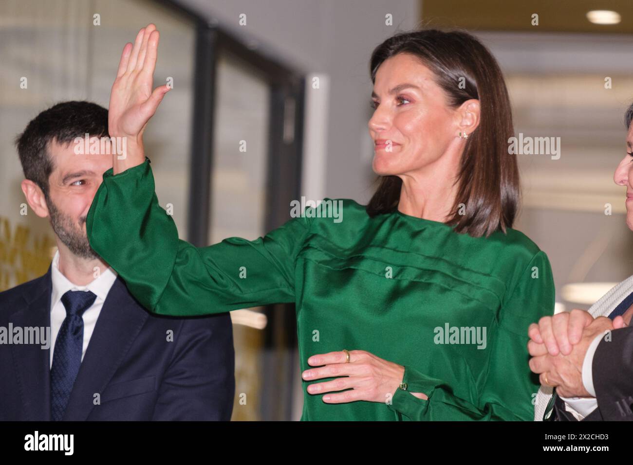 Queen Letizia Of Spain Attends The DISCAPNET Awards For Accessible Technologies In Madrid Featuring: Queen Letizia Of Spain Where: Madrid, Spain When: 21 Mar 2024 Credit: Oscar Gonzalez/WENN Stock Photo