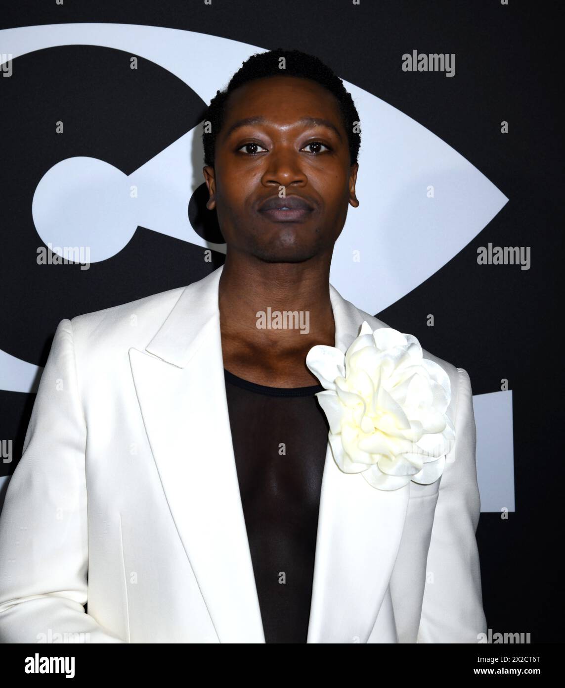 April 21, 2024, New York, New York, USA: Ato Blankson-Wood attends the Twin Broadway Opening Nights 'Cabaret at the Kit Kat Club' at the August Wilson Theatre in New York. (Credit Image: © Photo Image Press via ZUMA Press Wire) EDITORIAL USAGE ONLY! Not for Commercial USAGE! Stock Photo