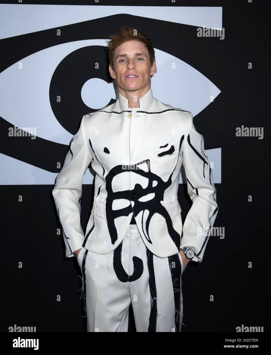 April 21, 2024, New York, New York, USA: Eddie Redmayne attends the Twin Broadway Opening Nights 'Cabaret at the Kit Kat Club' at the August Wilson Theatre in New York. (Credit Image: © Photo Image Press via ZUMA Press Wire) EDITORIAL USAGE ONLY! Not for Commercial USAGE! Stock Photo