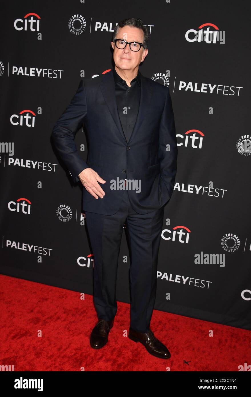 Hollywood, California, USA. 21st Apr, 2025. Stephen Colbert attends