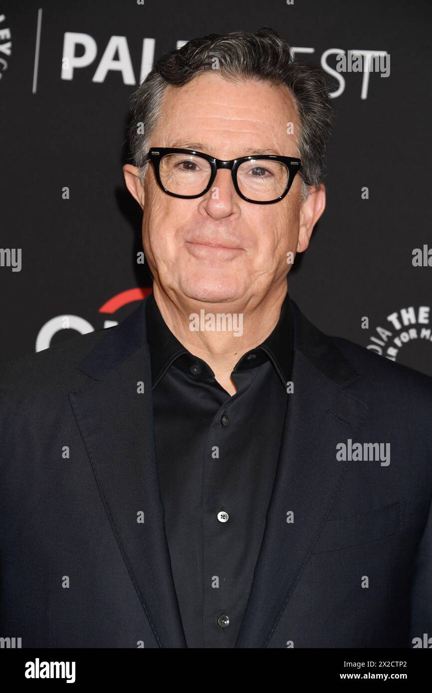 Hollywood, California, USA. 21st Apr, 2024. Stephen Colbert attends