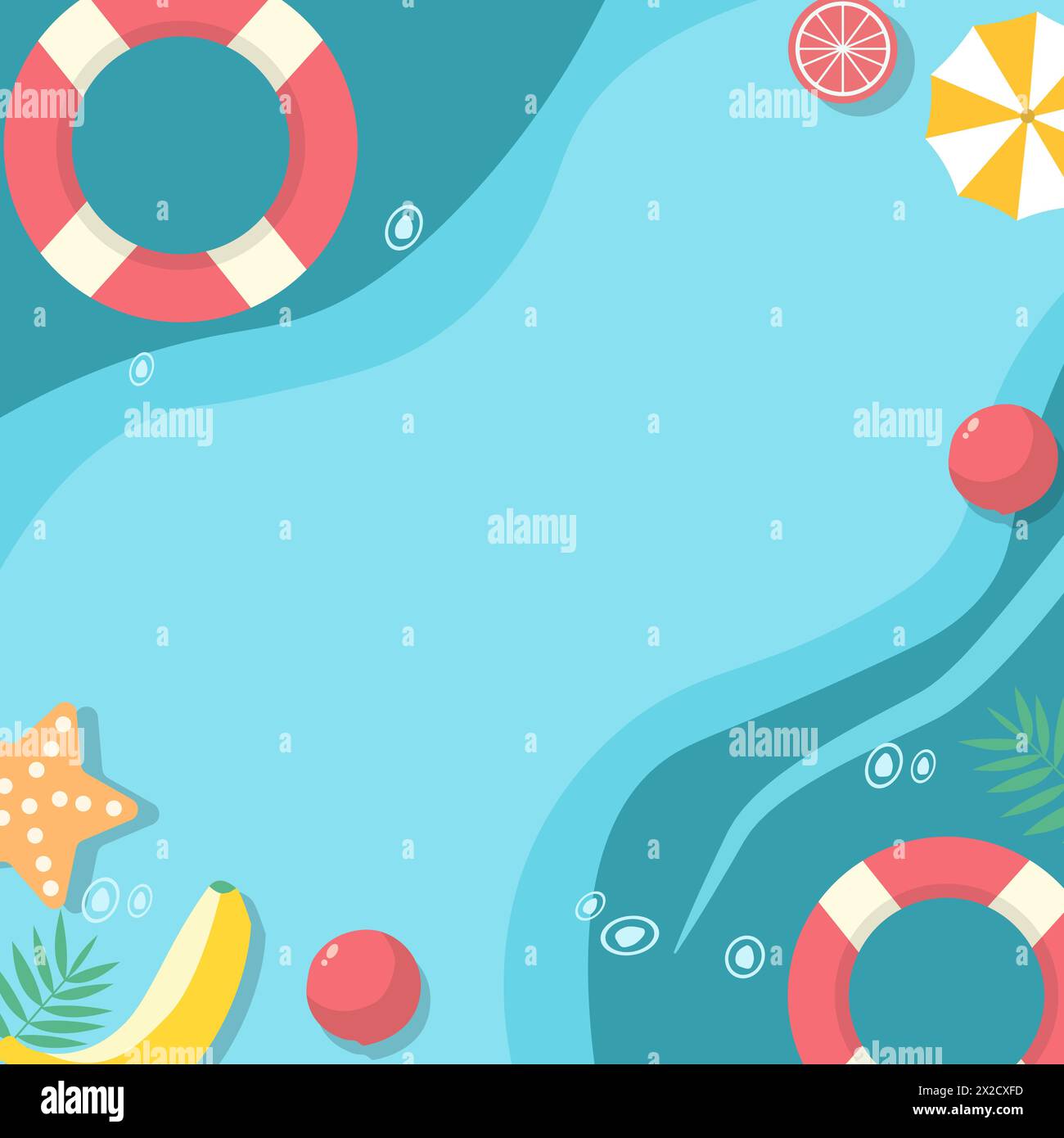 Swimming pool background Stock Vector Images - Alamy