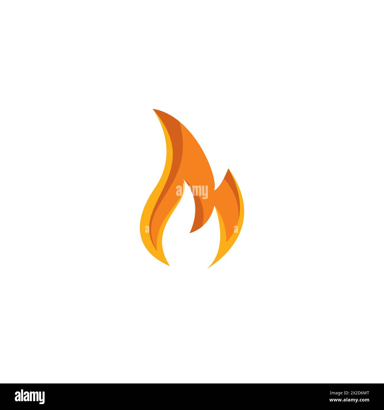 M Fire Logo Simple Design, M Icon, Fire Vector Stock Vector