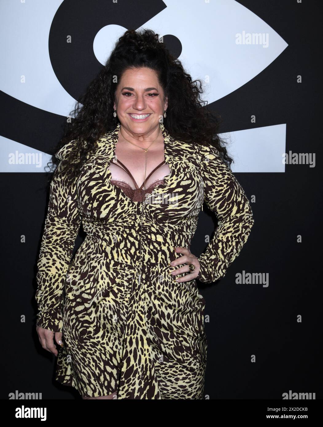 April 21, 2024, New York, New York, USA: Marissa Jaret Winokur attends the Twin Broadway Opening Nights 'Cabaret at the Kit Kat Club' at the August Wilson Theatre in New York. (Credit Image: © Photo Image Press via ZUMA Press Wire) EDITORIAL USAGE ONLY! Not for Commercial USAGE! Stock Photo