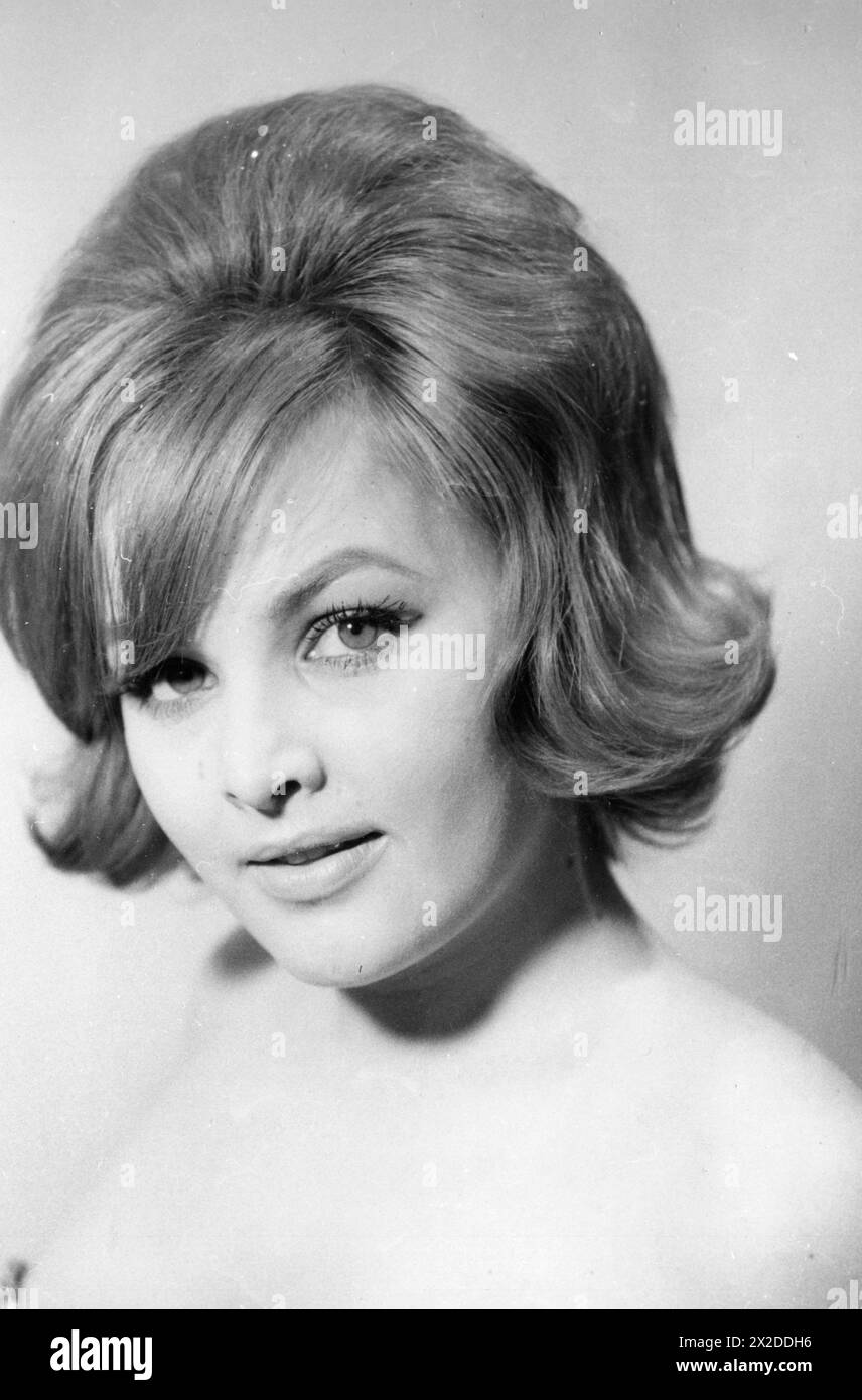 Wanninger, Christa, 1.12.1940 - 2.5.1963, German model and actress, early 1960s, ADDITIONAL-RIGHTS-CLEARANCE-INFO-NOT-AVAILABLE Stock Photo
