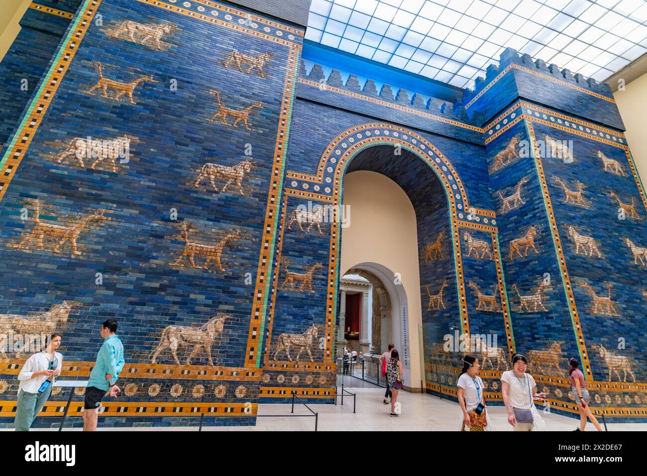 Ishtar Gate at Pergamon Museum in Berlin, Germany Stock Photo