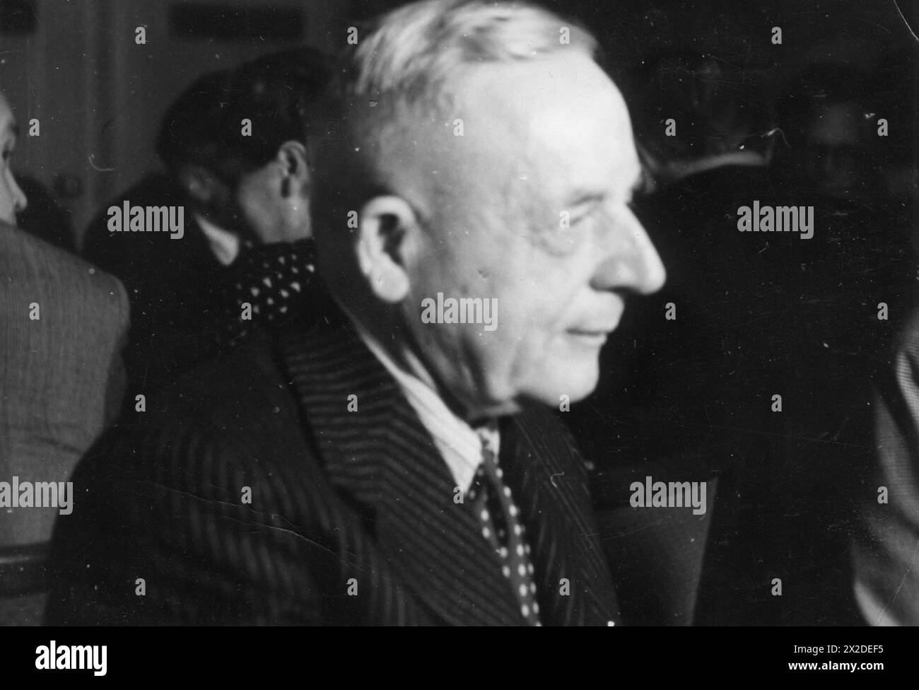 Warburg, Otto Heinrich, 8.10.1883 - 1.8.1970, German physician and physiologist, 1950s, ADDITIONAL-RIGHTS-CLEARANCE-INFO-NOT-AVAILABLE Stock Photo