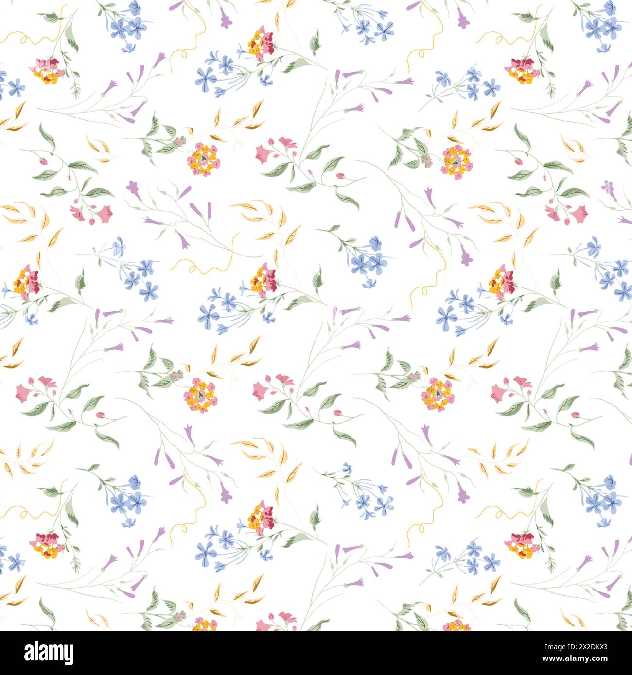 Textile grphic pattern artwork design Stock Vector