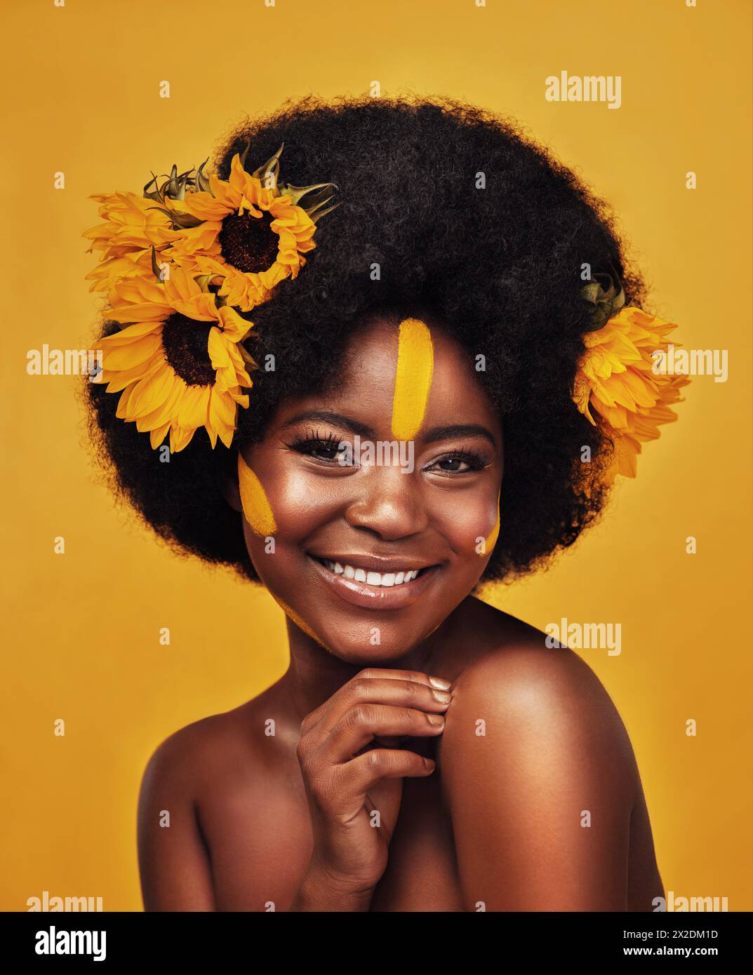 Woman glowing skin in spring hi-res stock photography and images - Alamy
