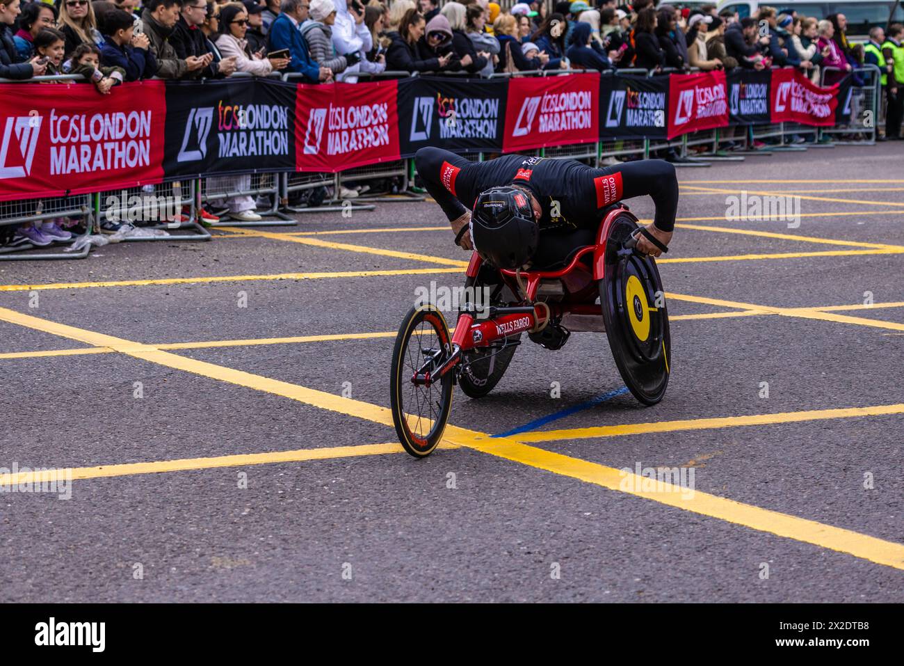 London Marathon 2024 Stock Photo