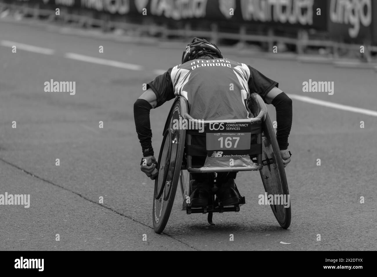 London Marathon 2024 Stock Photo