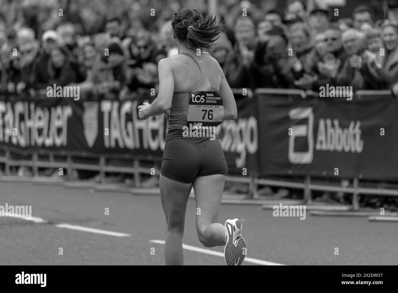 London Marathon 2024 Stock Photo