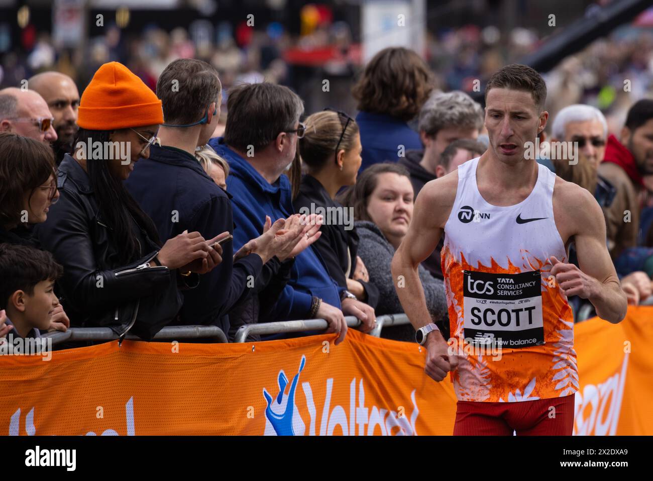 London Marathon 2024 Stock Photo