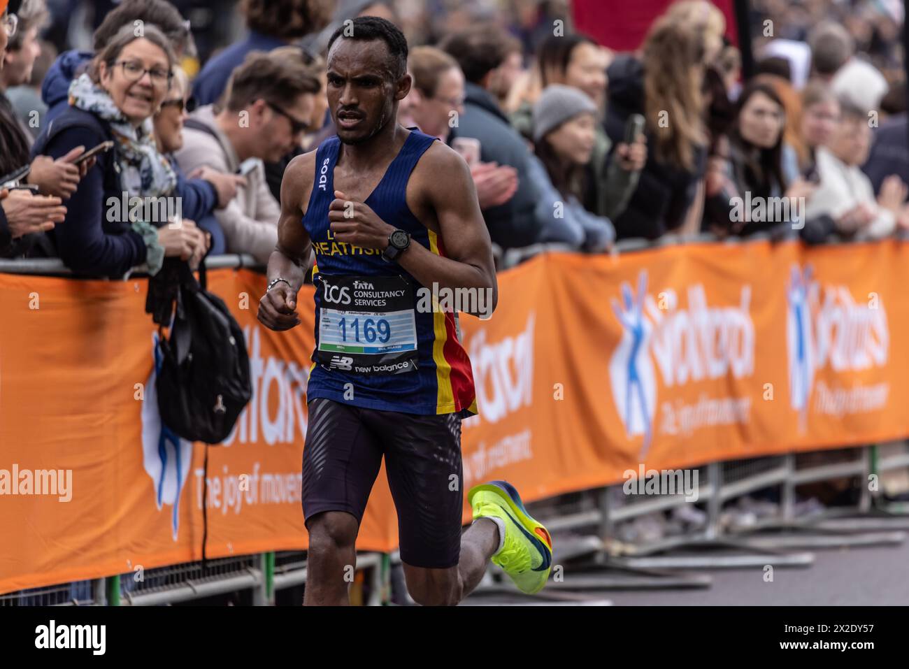 London Marathon 2024 Stock Photo