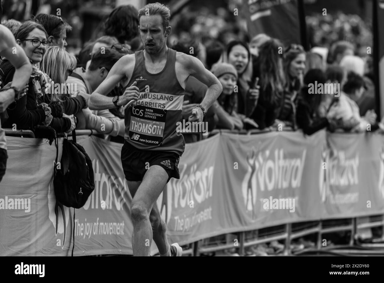 London Marathon 2024 Stock Photo