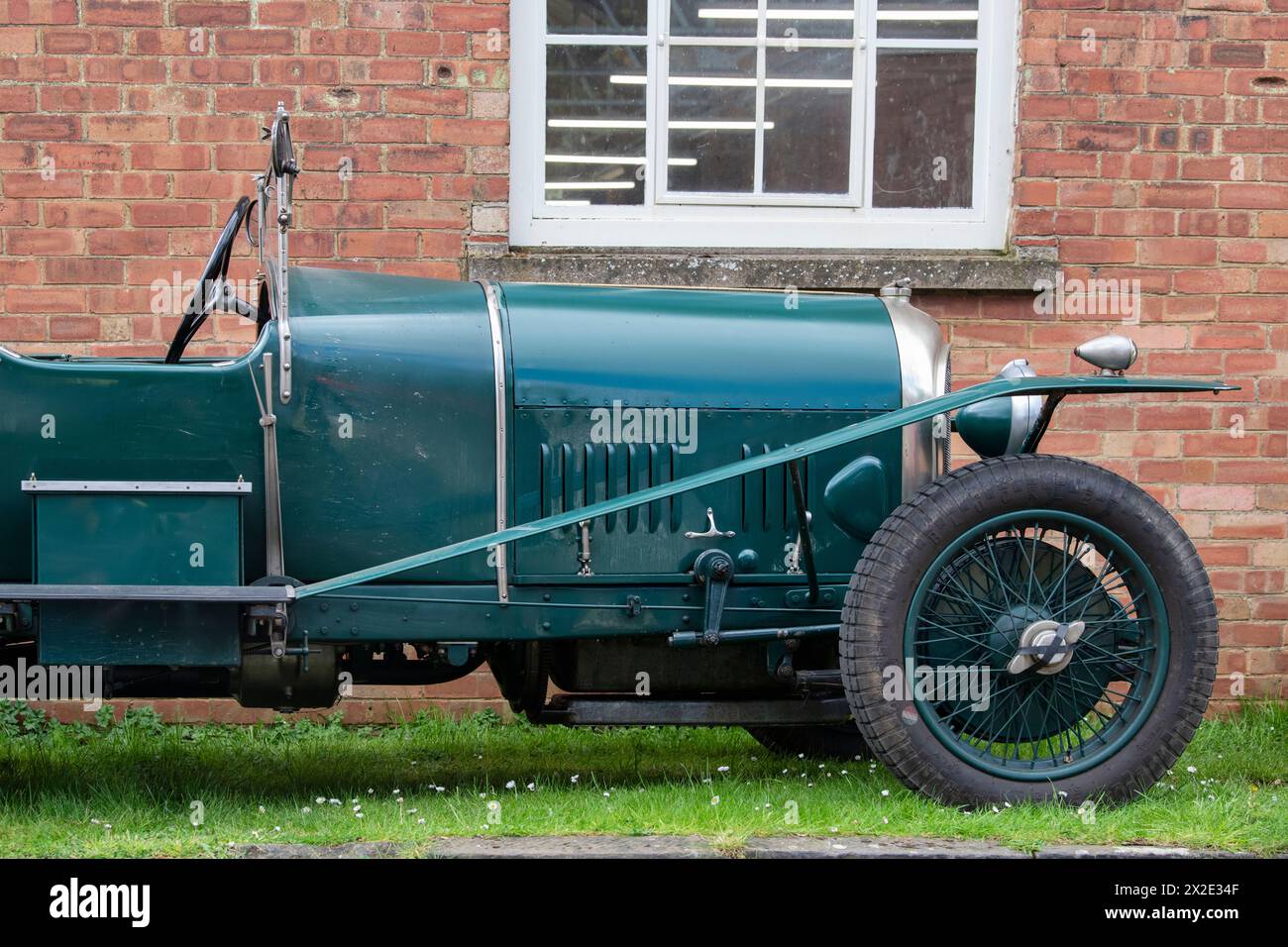 1926 Bentley car at Bicester Heritage Centre Sunday scramble event. Bicester, Oxfordshire, England. Stock Photo