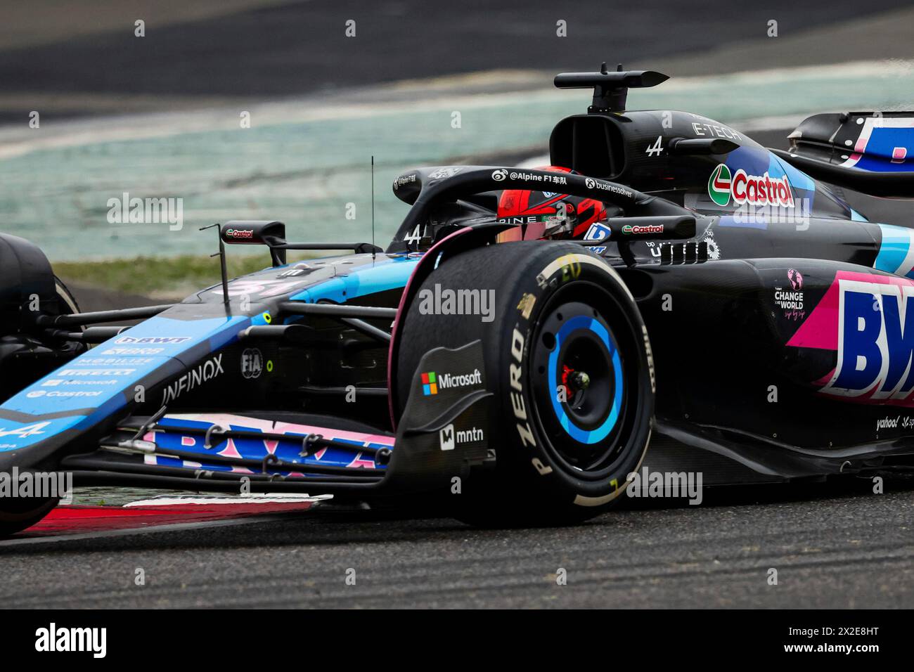 Shanghai China 21st Apr 2024 31 Esteban Ocon Fra Bwt Alpine F1 Team F1 Grand Prix Of Shanghai China 21st Apr 2024 31 Esteban Ocon Fra Bwt Alpine F1 Team F1 Grand Prix Of