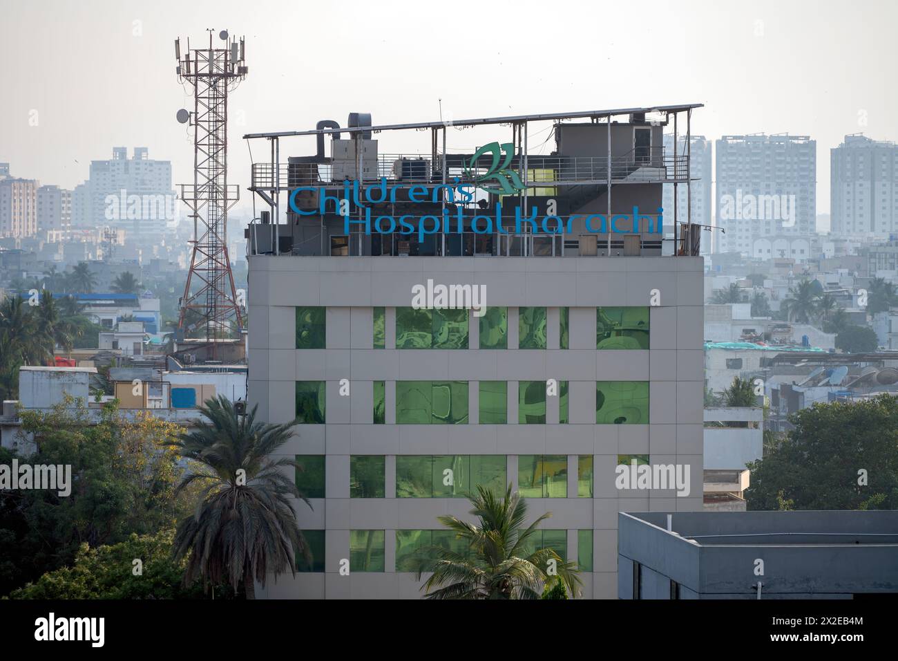 Children's hospital Karachi Pakistan Stock Photo