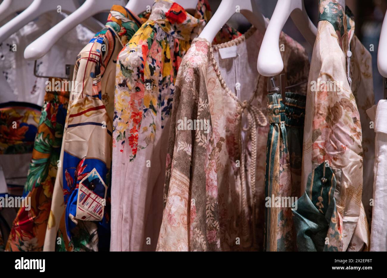 Shirt racks hi-res stock photography and images - Alamy