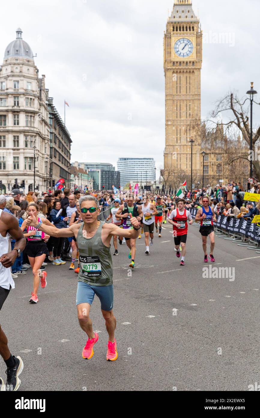 TCS London Marathon April 2024 Stock Photo Alamy
