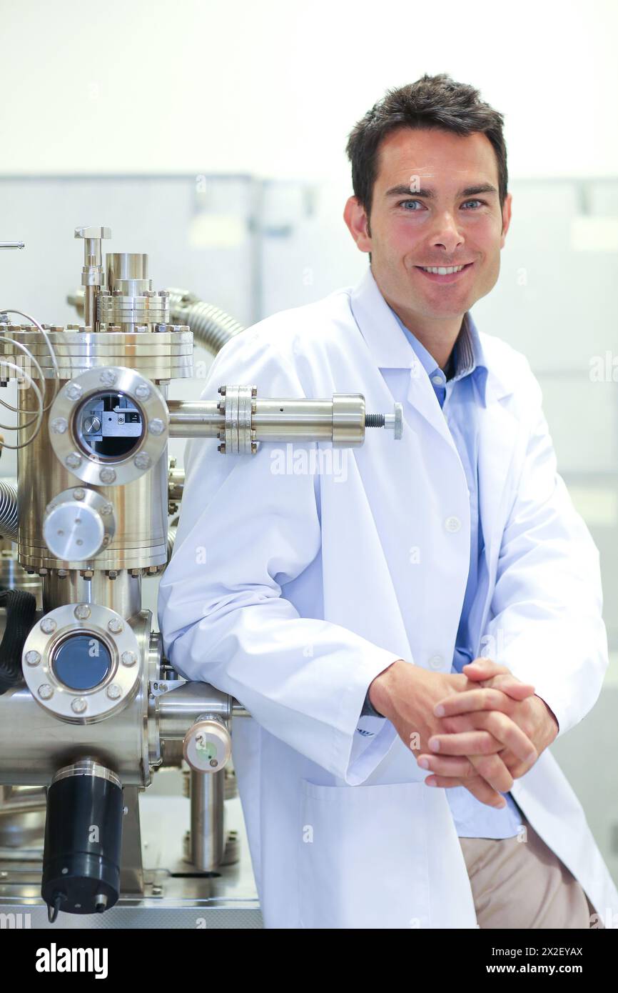 Researcher. Surface spectrometer, Photoelectron spectroscopy, Auger ...
