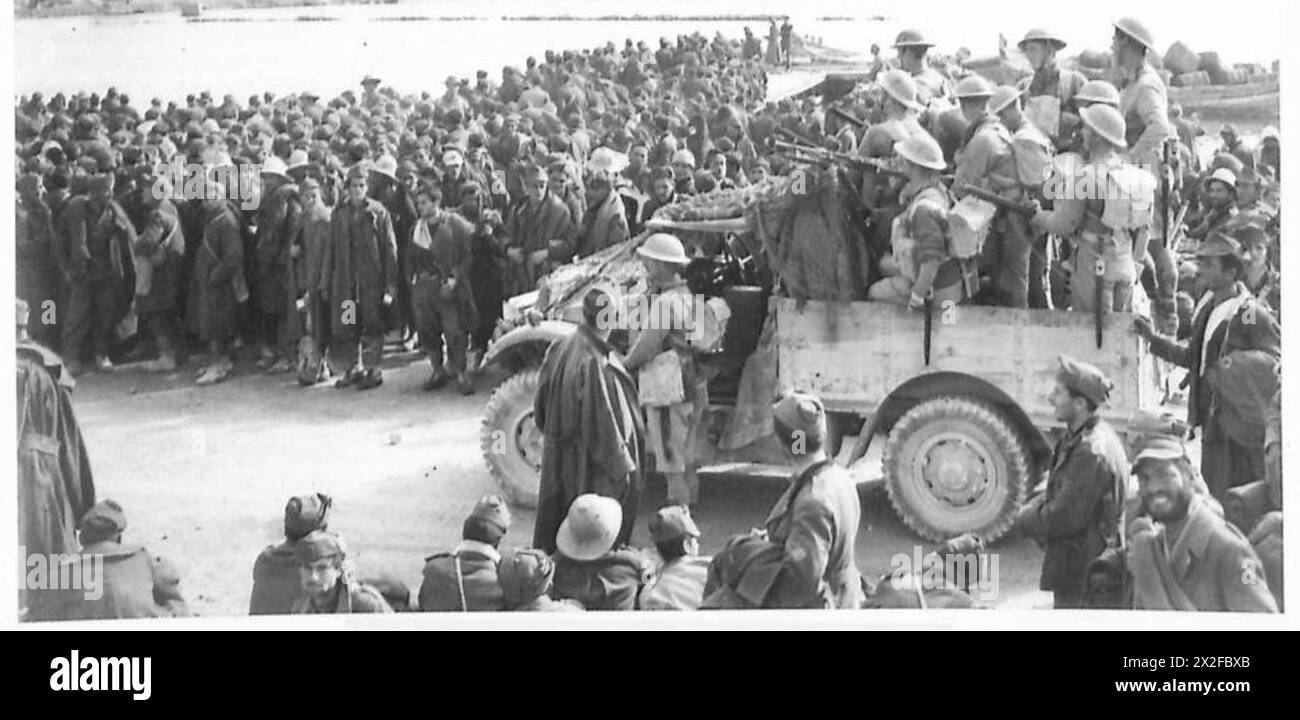 MORE PICTURES OF THE BRITISH ADVANCE IN THE WESTERN DESERT - Prisoners ...