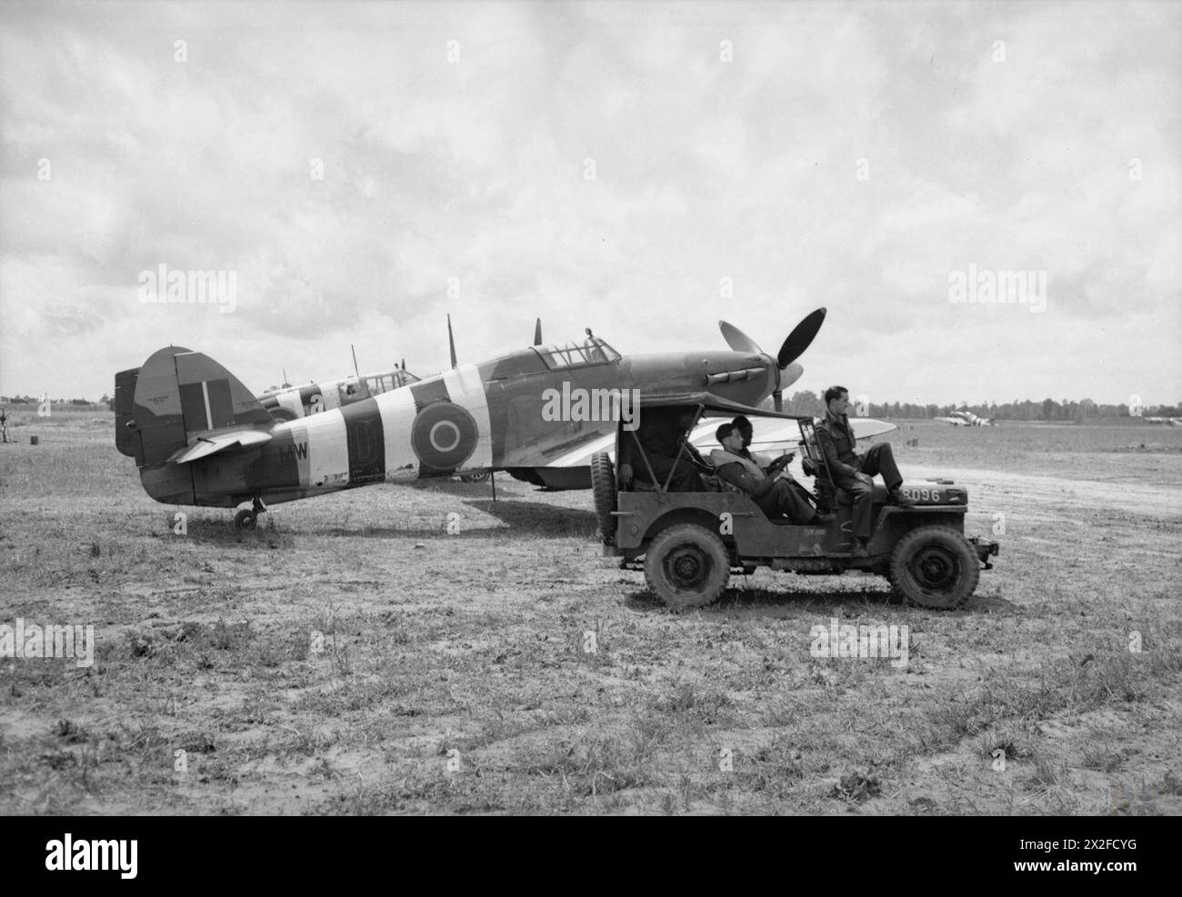 ROYAL AIR FORCE TRANSPORT COMMAND, 1943-1945. - A Hawker Hurricane Mark ...