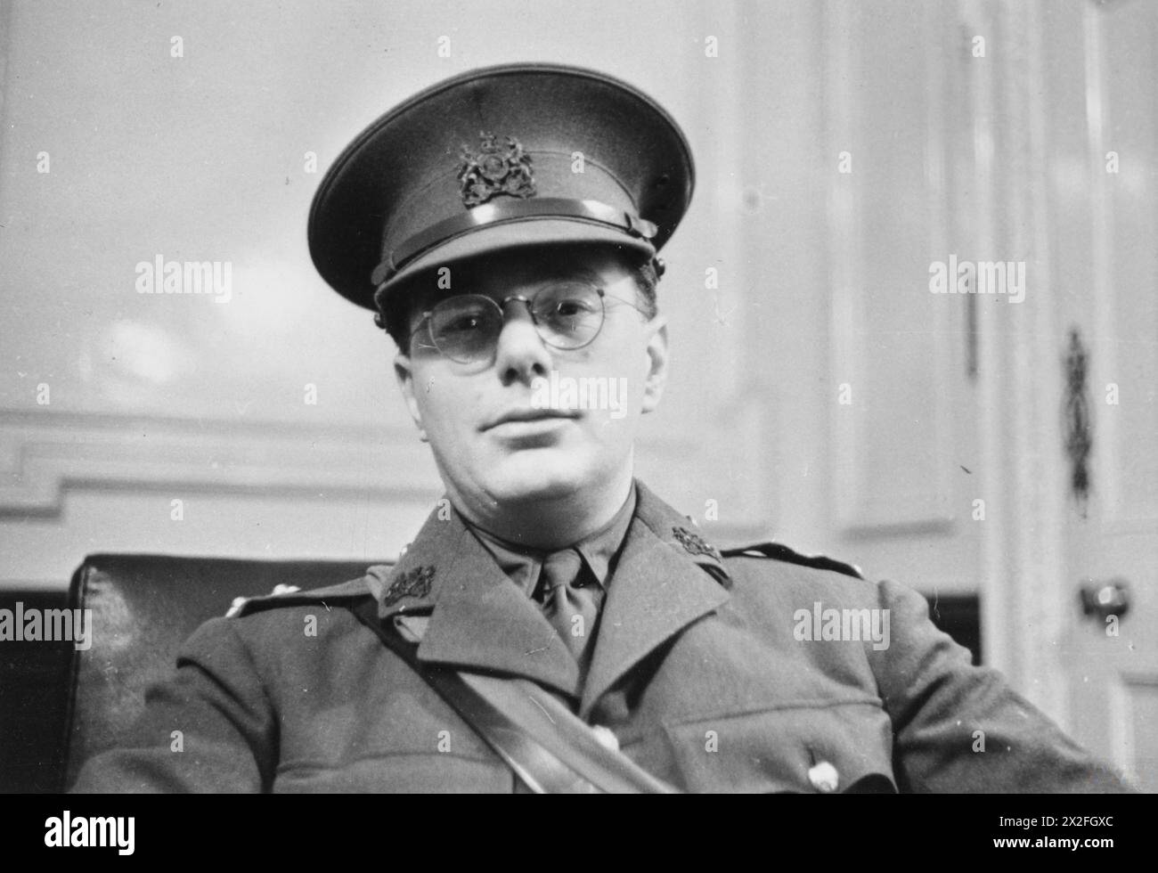 Lieutenant Short Lieutenant Short is pictured at the MI5 intelligence centre at ...