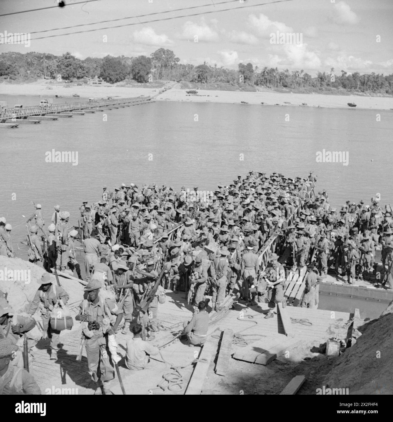 THE BRITISH ARMY IN BURMA 1945 - Men of the 11th East African Division ...