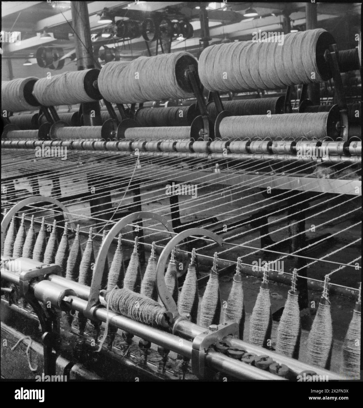 Mule spinning machine hi-res stock photography and images - Alamy