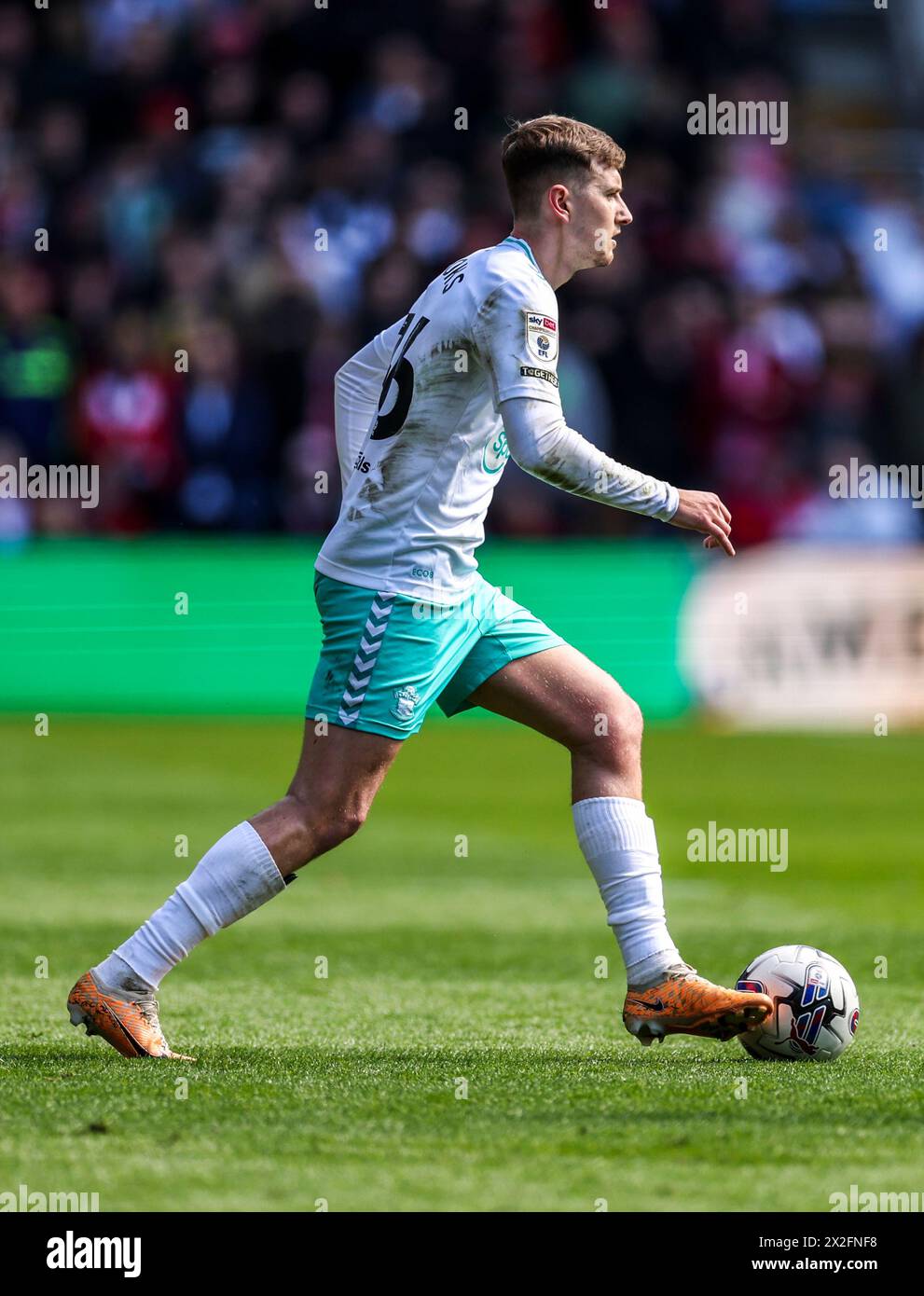 Willy Smallbone Southampton's Will Smallbone during the Sky Bet Championship match at ...