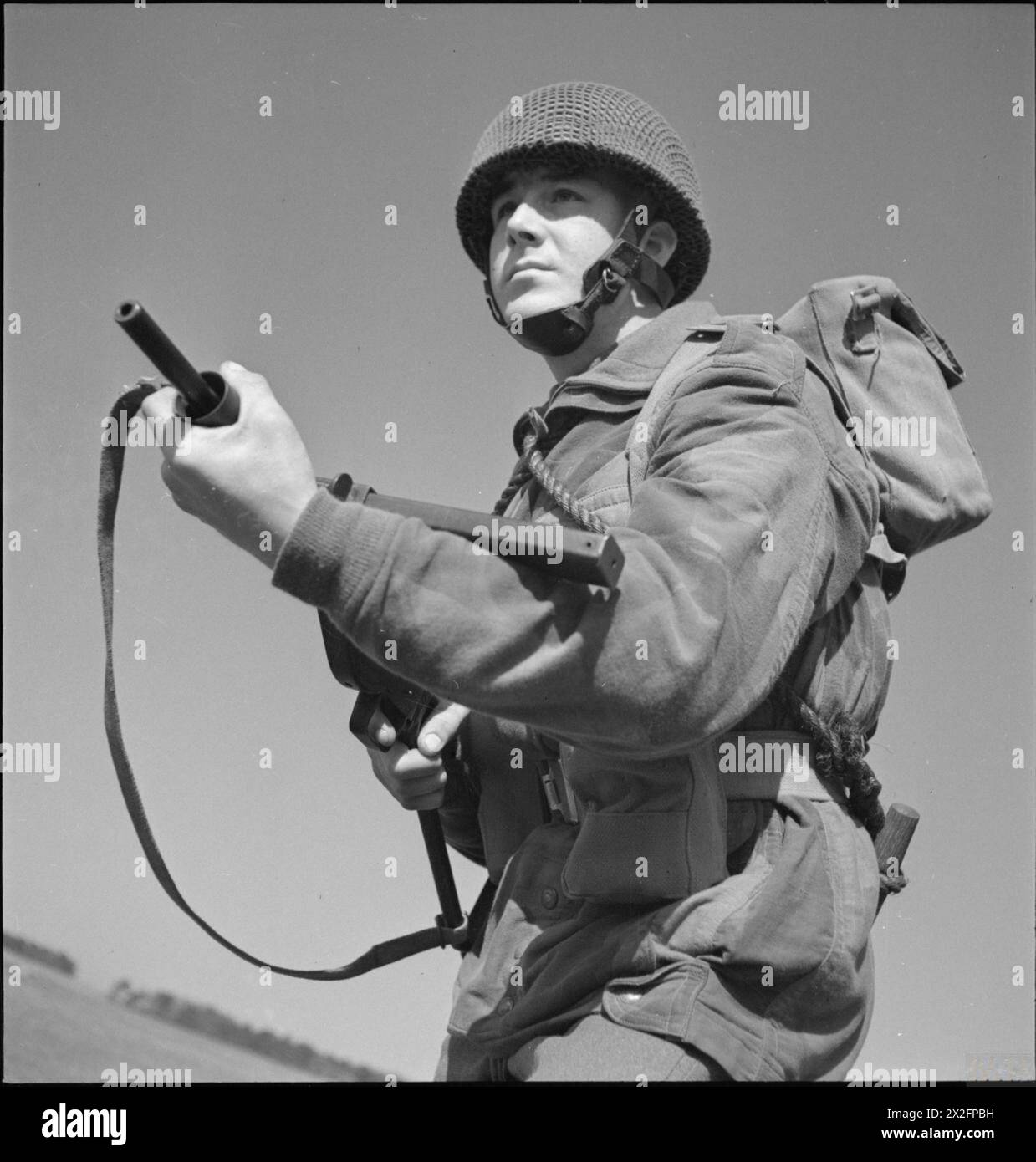 Private Rolan Ward Private Roland Smith of the 8th Parachute Battalion, 1st Airborne ...