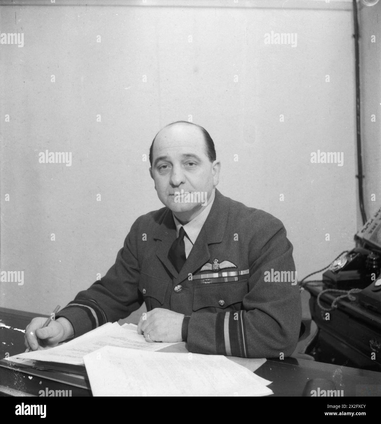 Atadastral Air Vice Marshal C E H Medhurst at Adastral House, London, served in ...