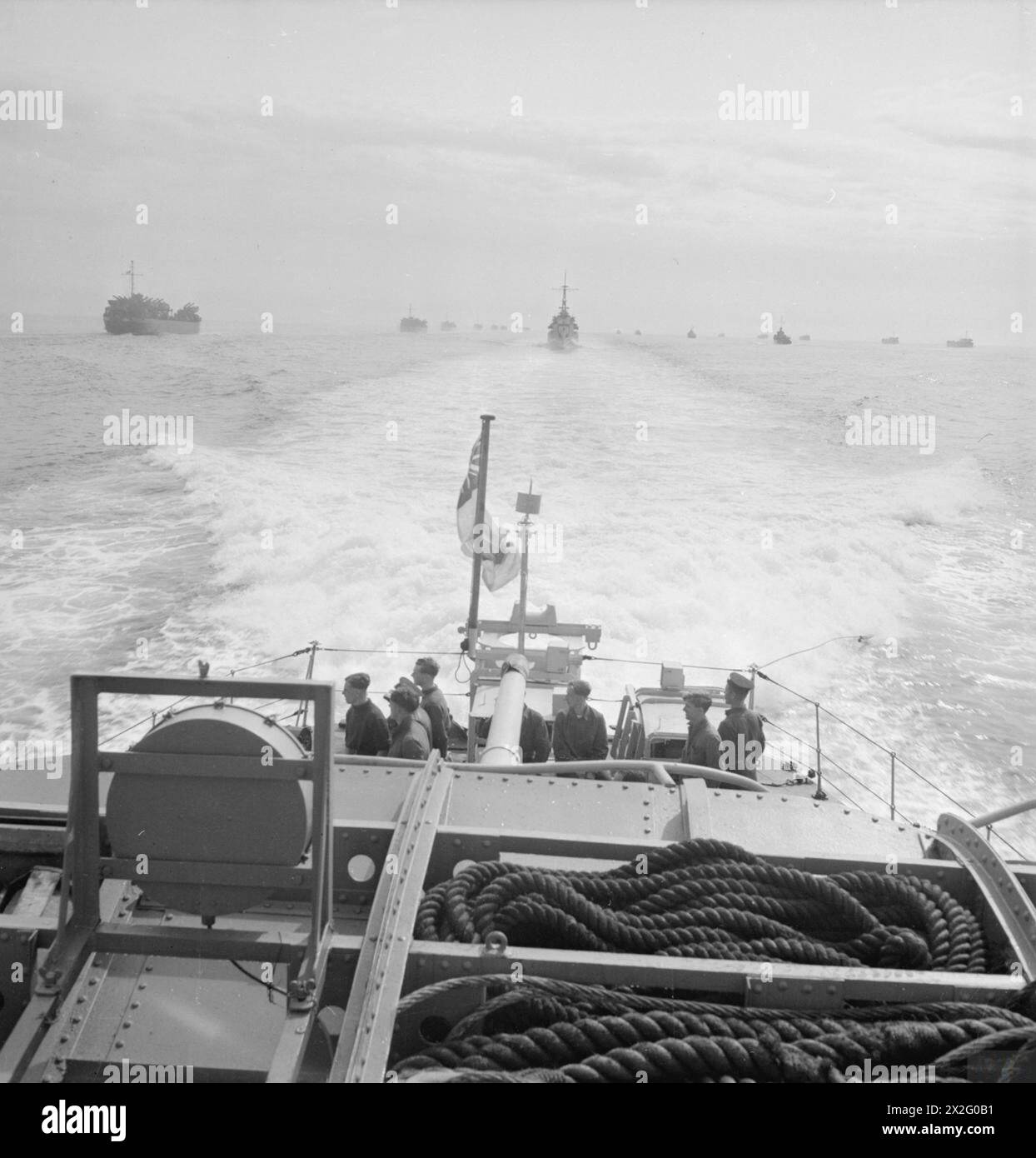 ROAD BACK FROM KIEL. MAY 1945, ON BOARD THE DESTROYER HMS ZEALOUS, AS ...