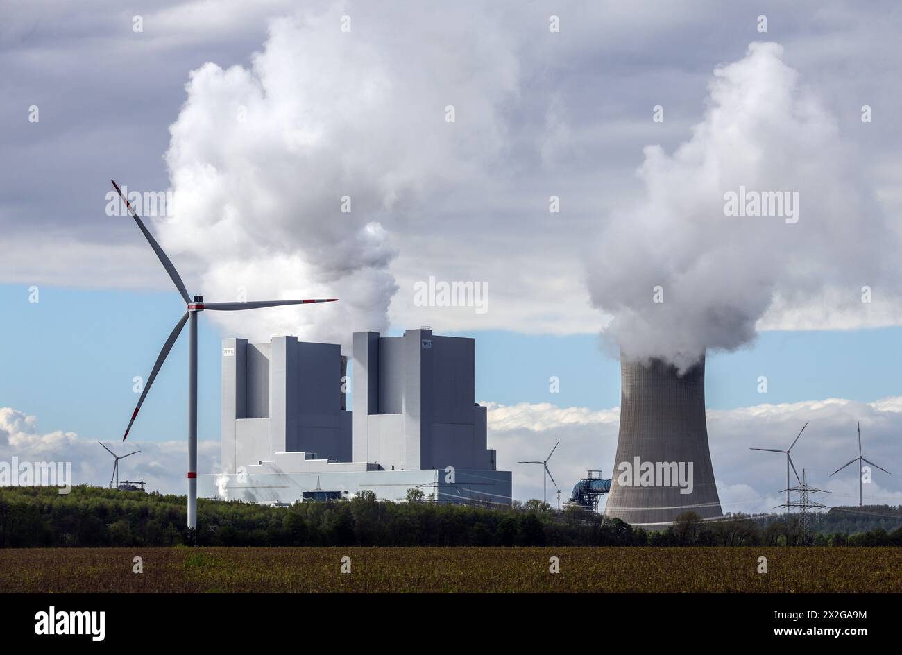German gas fired power plant hi-res stock photography and images - Alamy