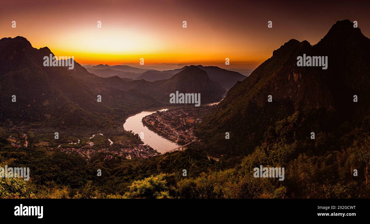 Nong Khiaw Laos Sunset Hi res Stock Photography And Images Alamy nong-khiaw-laos-sunset-hi-res-stock-photography-and-images-alamy