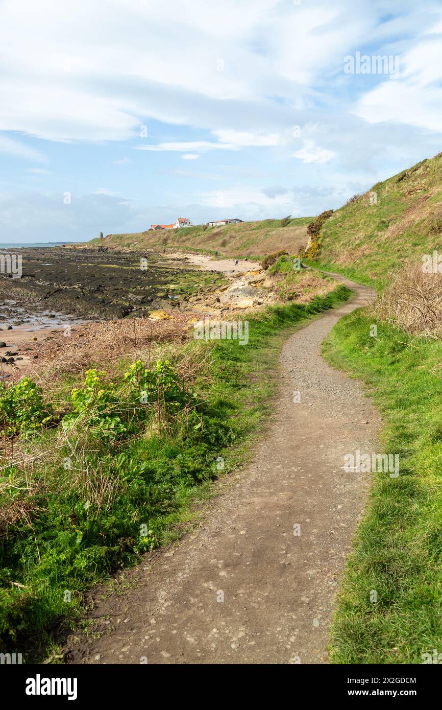 The Fife Coastal Path between St Monans and Pittenweem Stock Photo Alamy