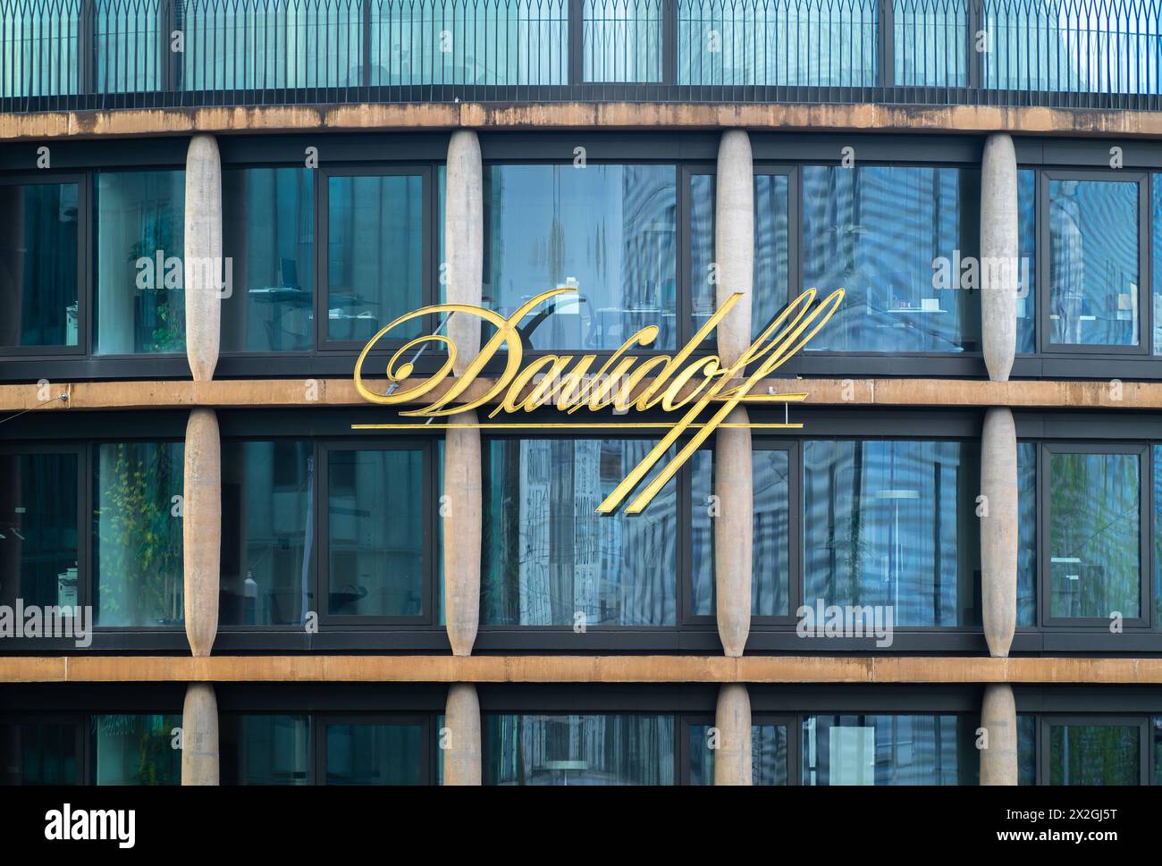 Basel, Switzerland April 20, 2024 Davidoff is a Swiss premium brand