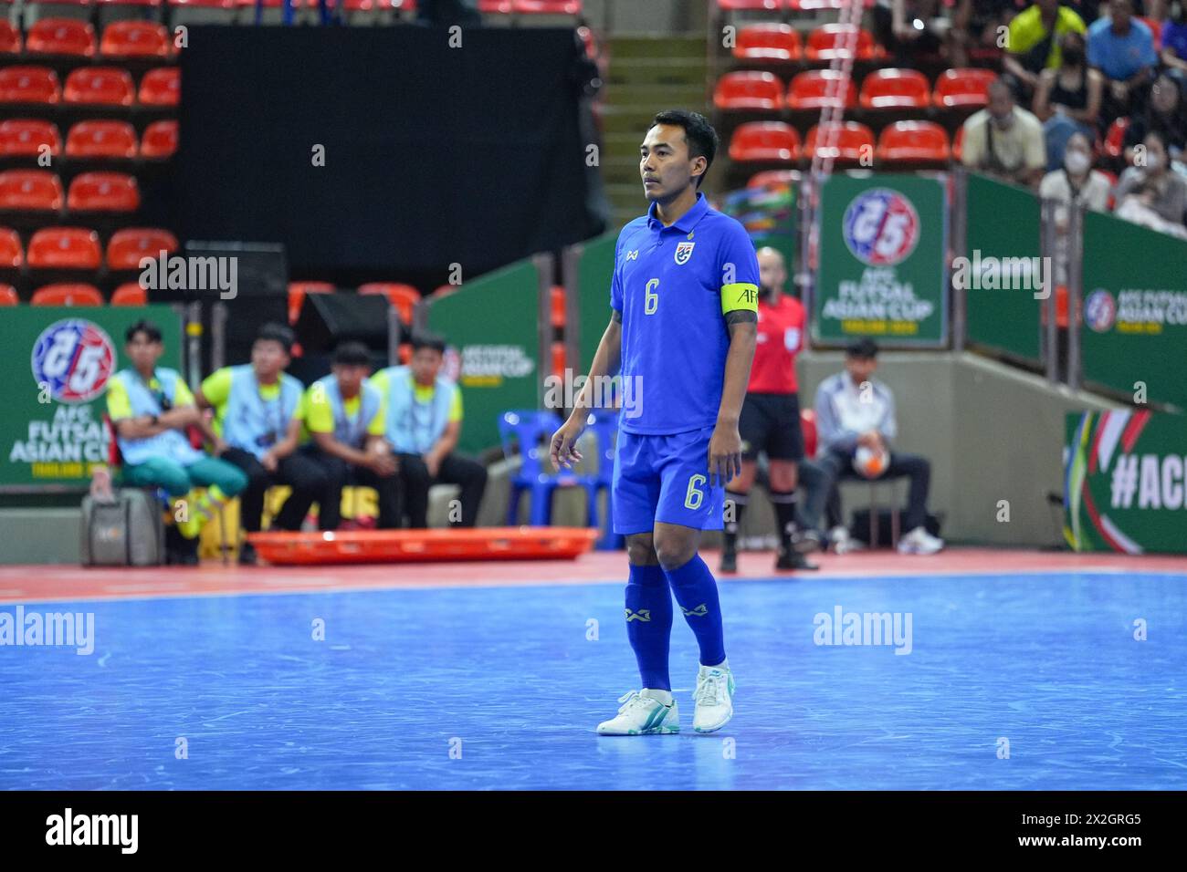 Bangkok, Thailand. 21st Apr, 2025. Jirawat Sornwichian of Thailand seen