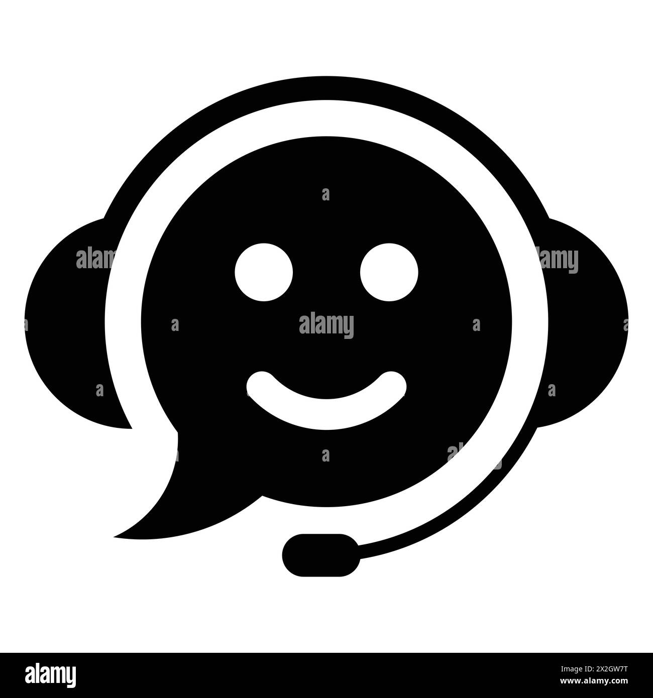 Live chat black icon. Online web support system. Concept of live 