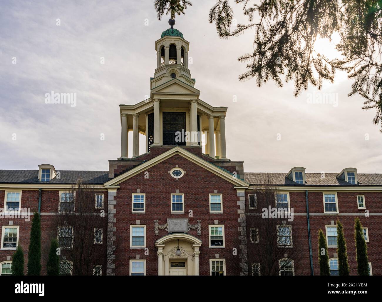 Historic Stuyvesant Hall used as a residential building at Ohio Wesleyan University in Delaware, OH Stock Photo